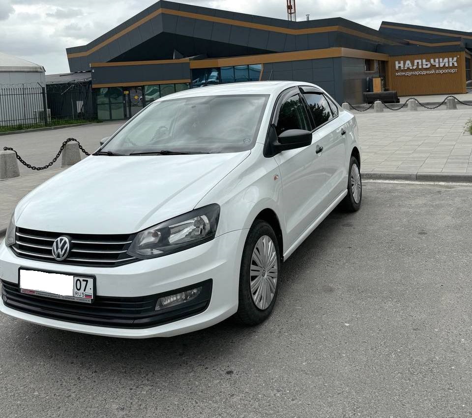 Volkswagen Polo V Белый 